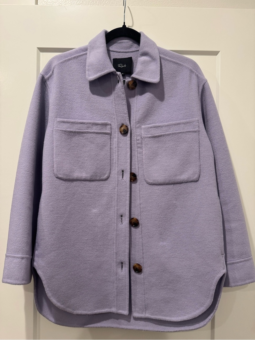 Rails Lavender Utility Shacket Jacket
